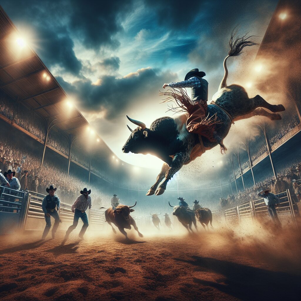 Espectáculo de Monta de Toros de Tuff Hedeman