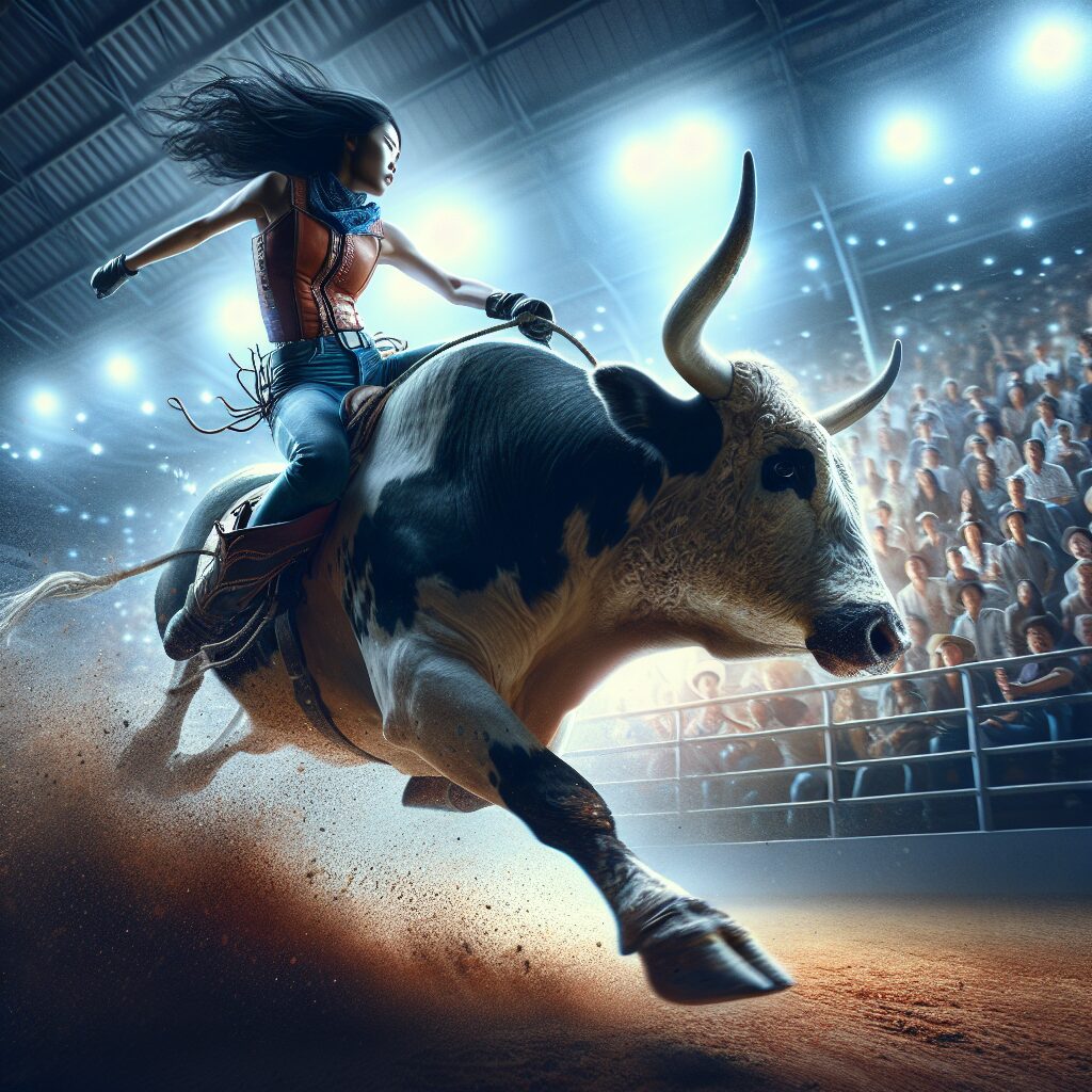 Exhibición de Jinetes de Toros con Tuff Hedeman
