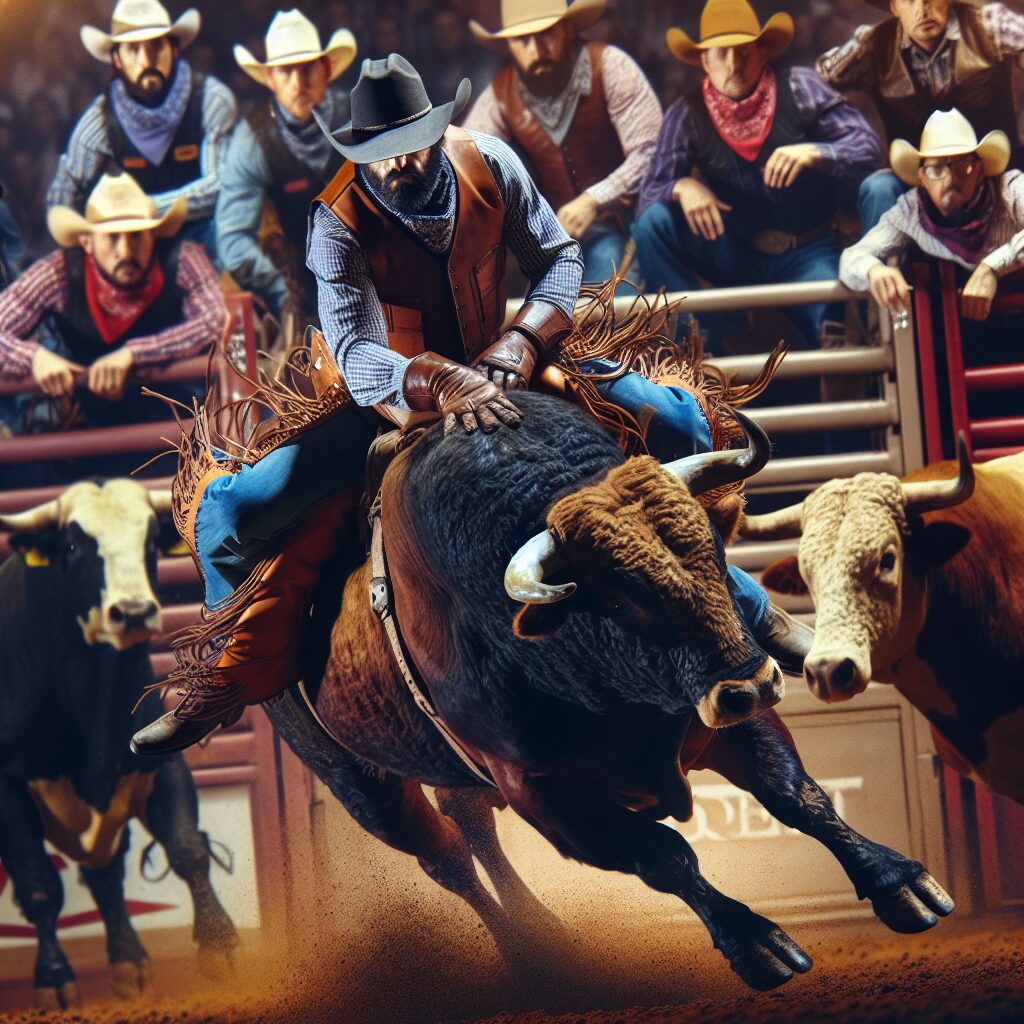 Espectáculo de Monta de Toros de Tuff Hedeman