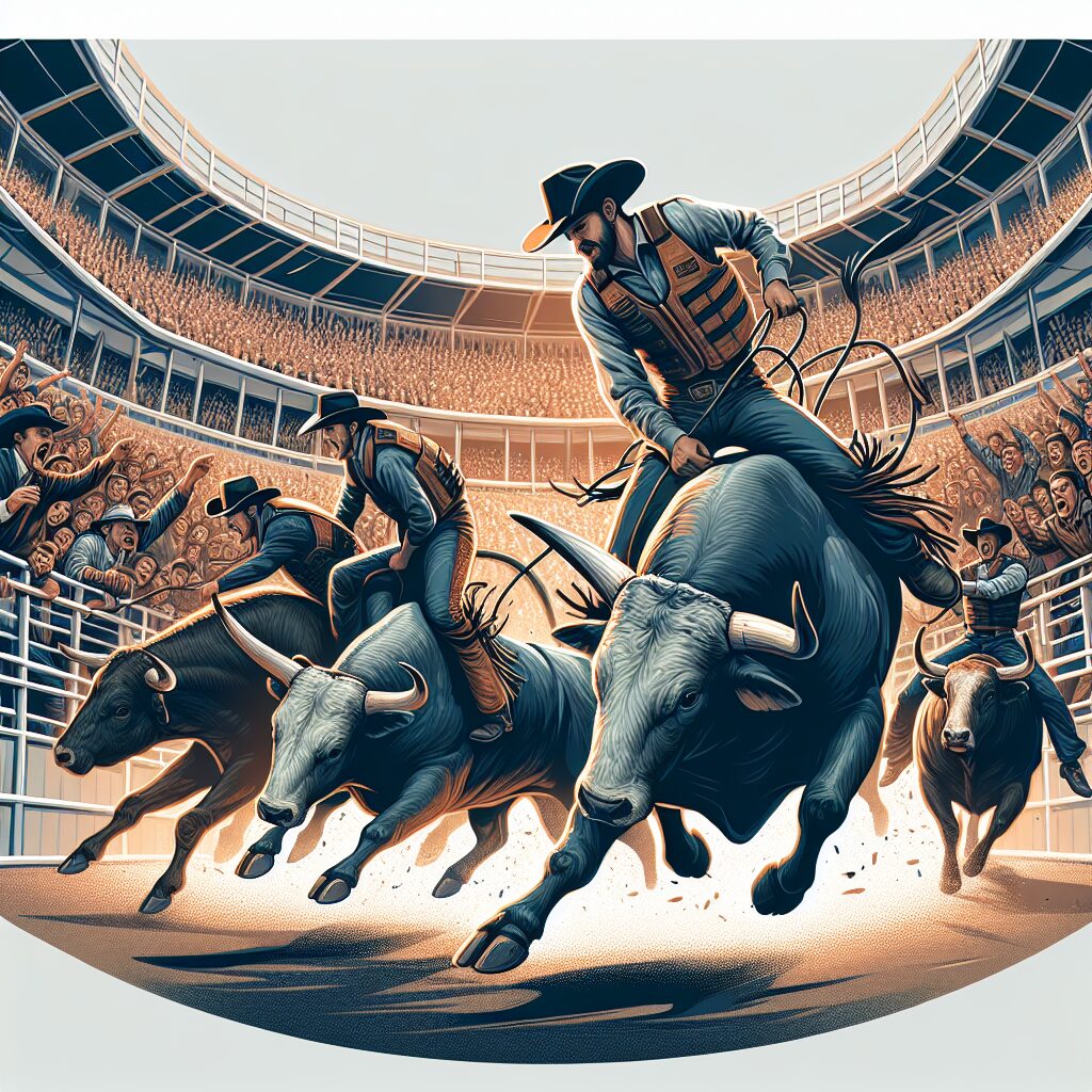 Espectacular Monta de Toros con Tuff Hedeman