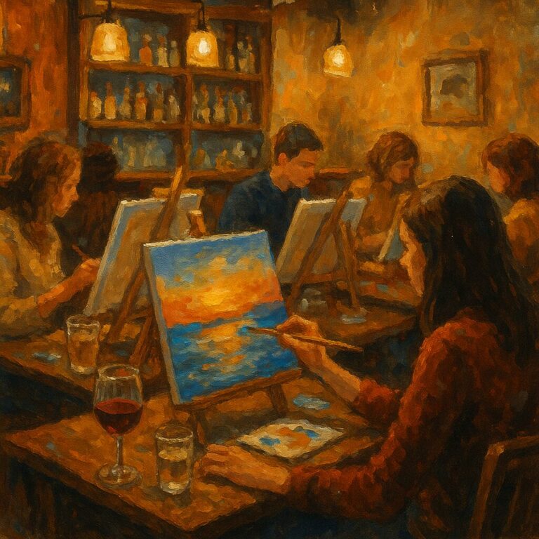 Pintar y Degustar con Ella Langley