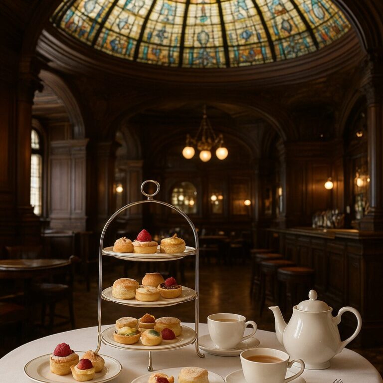 Tea Festivo en The Dome Bar