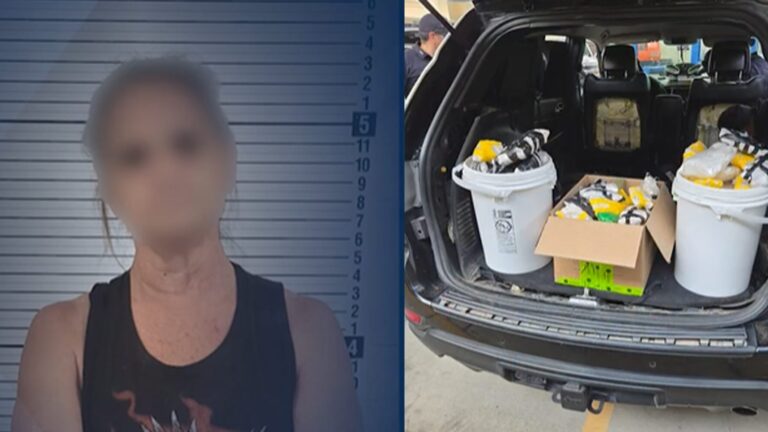 Decomiso millonario: Mujer de Nuevo México intentó cruzar 25 kilos de metanfetamina por el puente Paso del Norte