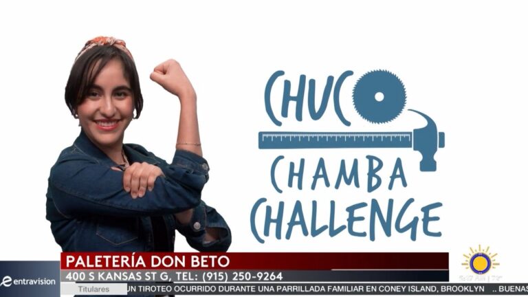 Luna supera el Chuco Chamba Challenge preparando paletas en El Paso con Don Beto