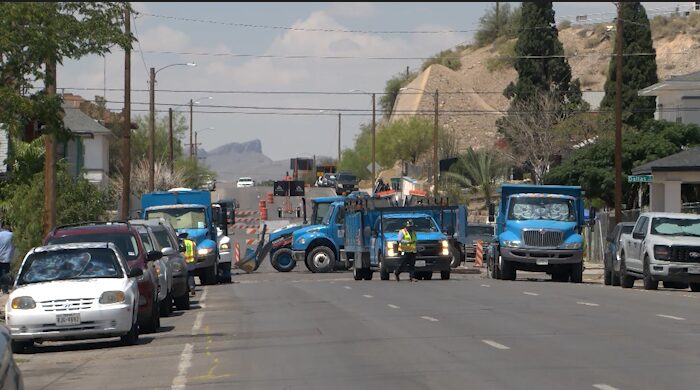 Cierran tramo de la avenida Río Grande por obras de El Paso Water; trabajos concluirán en noviembre