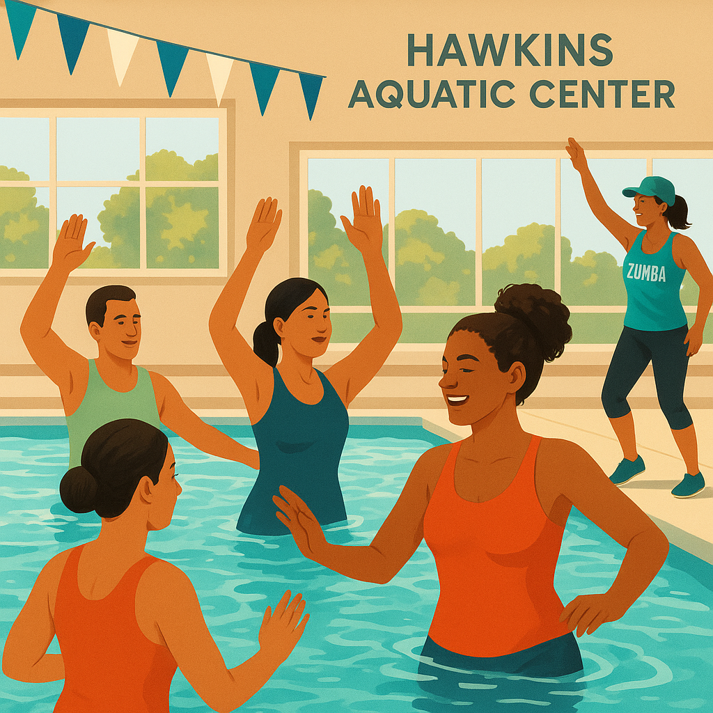 Aqua Zumba en Hawkins Aquatic Center