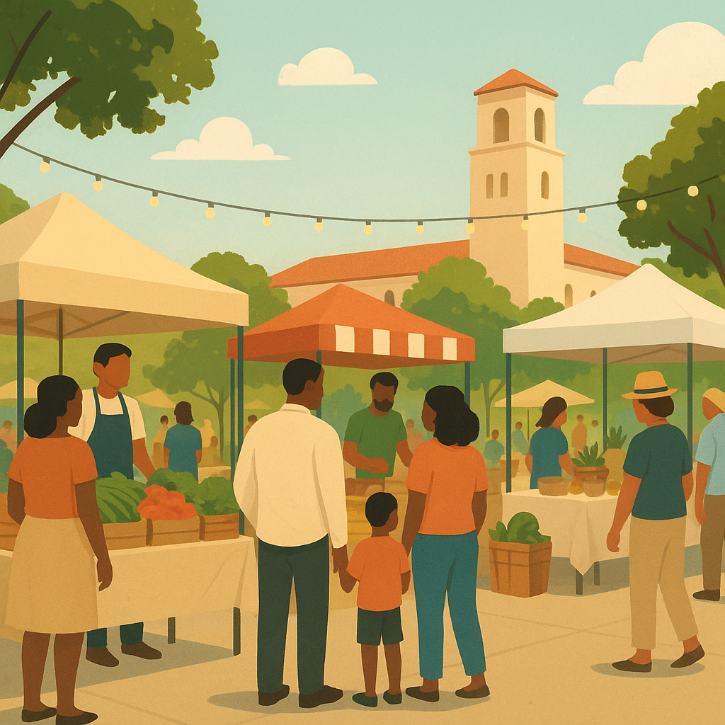 The Market EP en San Jacinto Plaza
