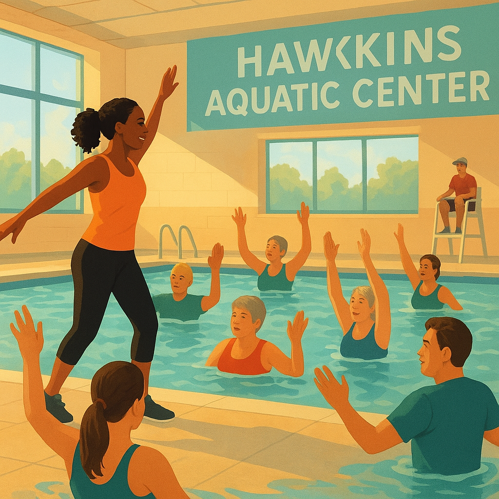 Aqua Zumba en Hawkins Aquatic Center