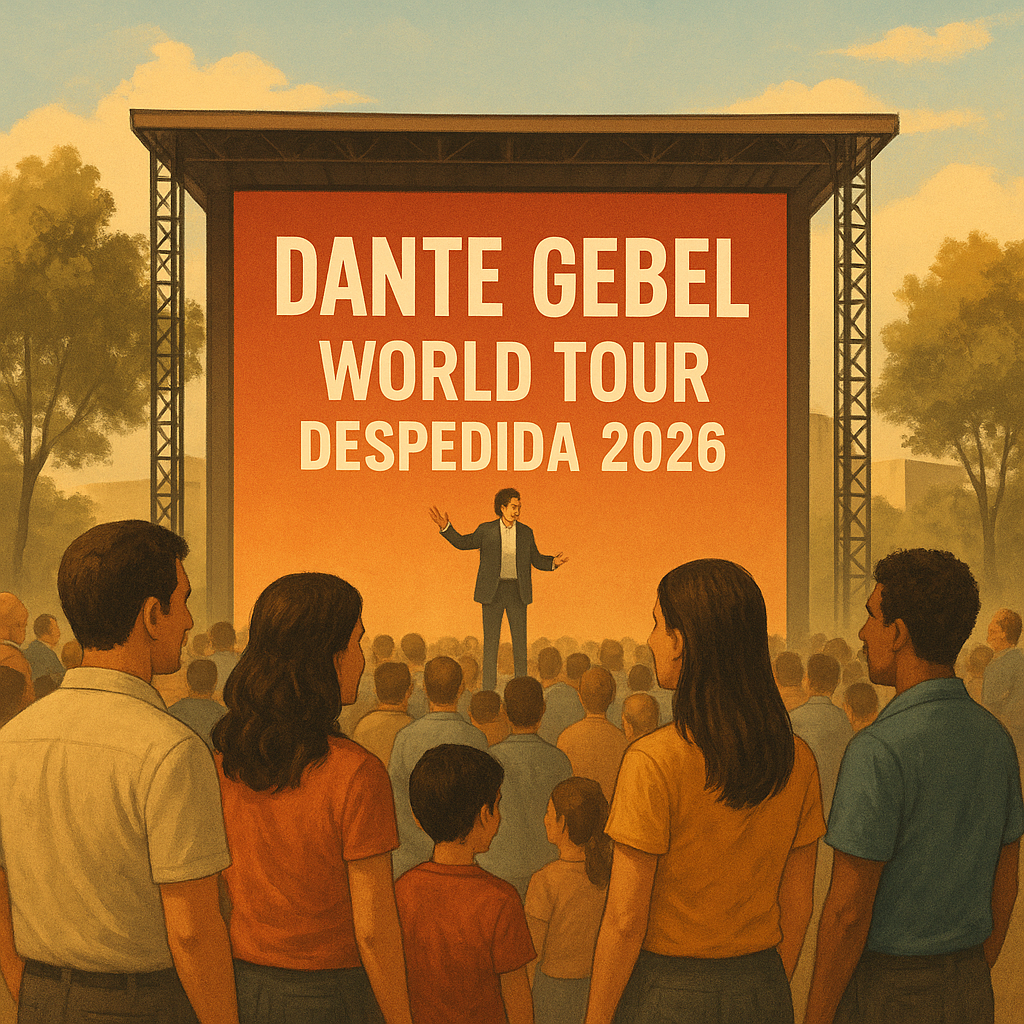 Dante Gebel – World Tour Despedida 2026