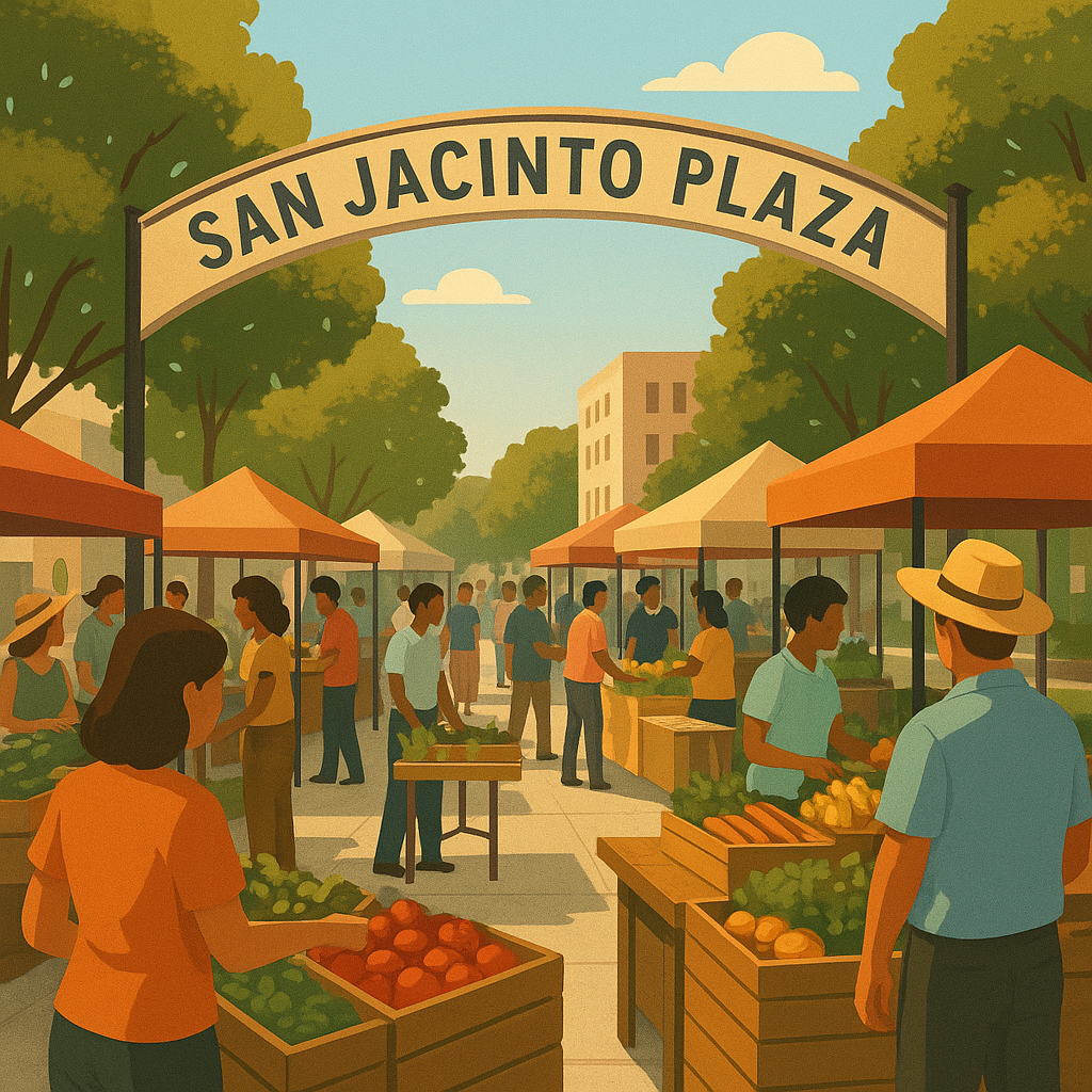 Market at San Jacinto Plaza