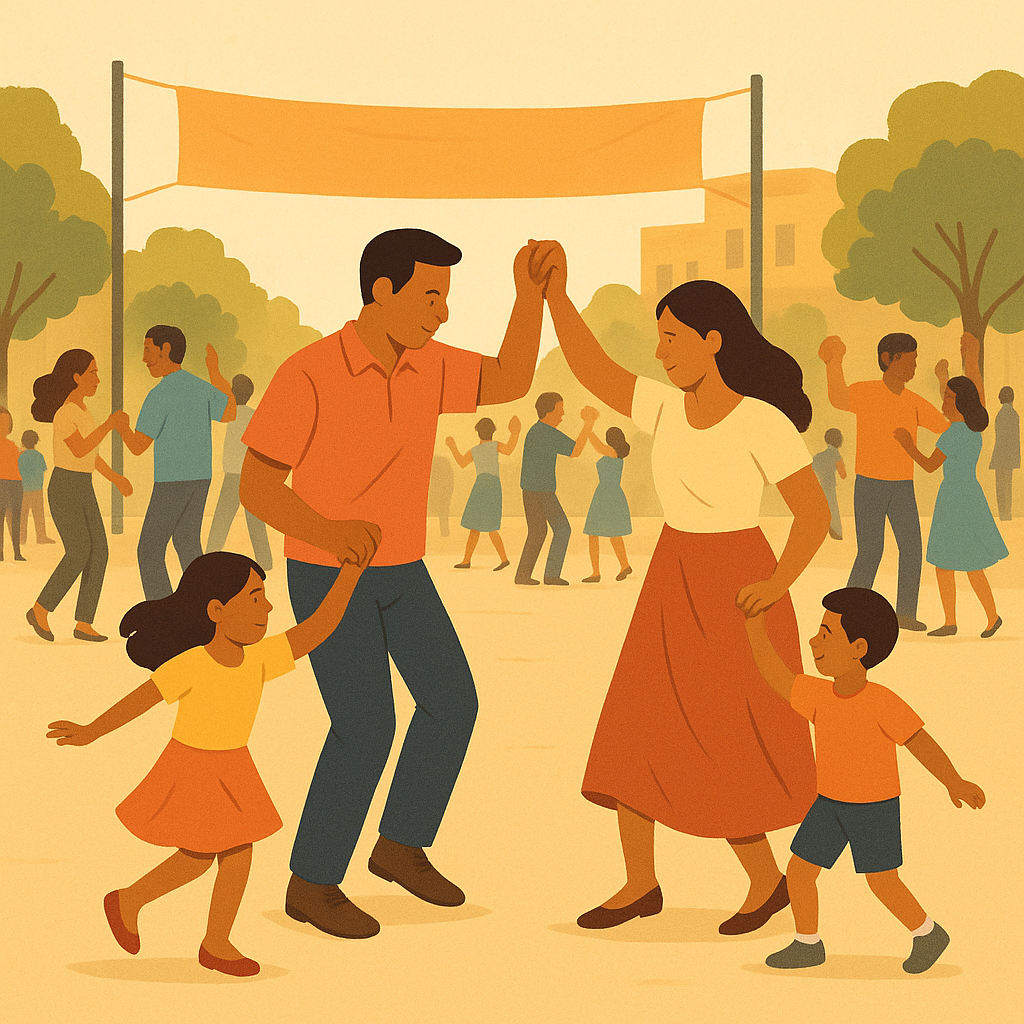 National Dance Day en San Jacinto Plaza